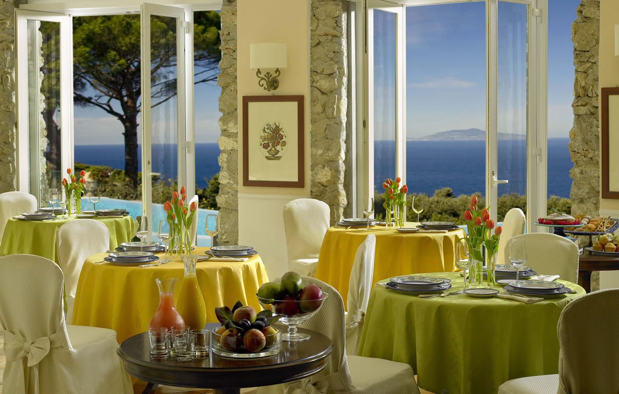 The Amazing Hotel Caesar Augustus, Capri, Italy