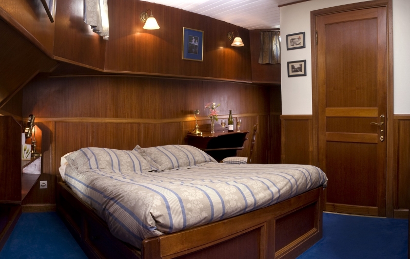 A Junior Suite on La Belle Epoque Hotel Barge