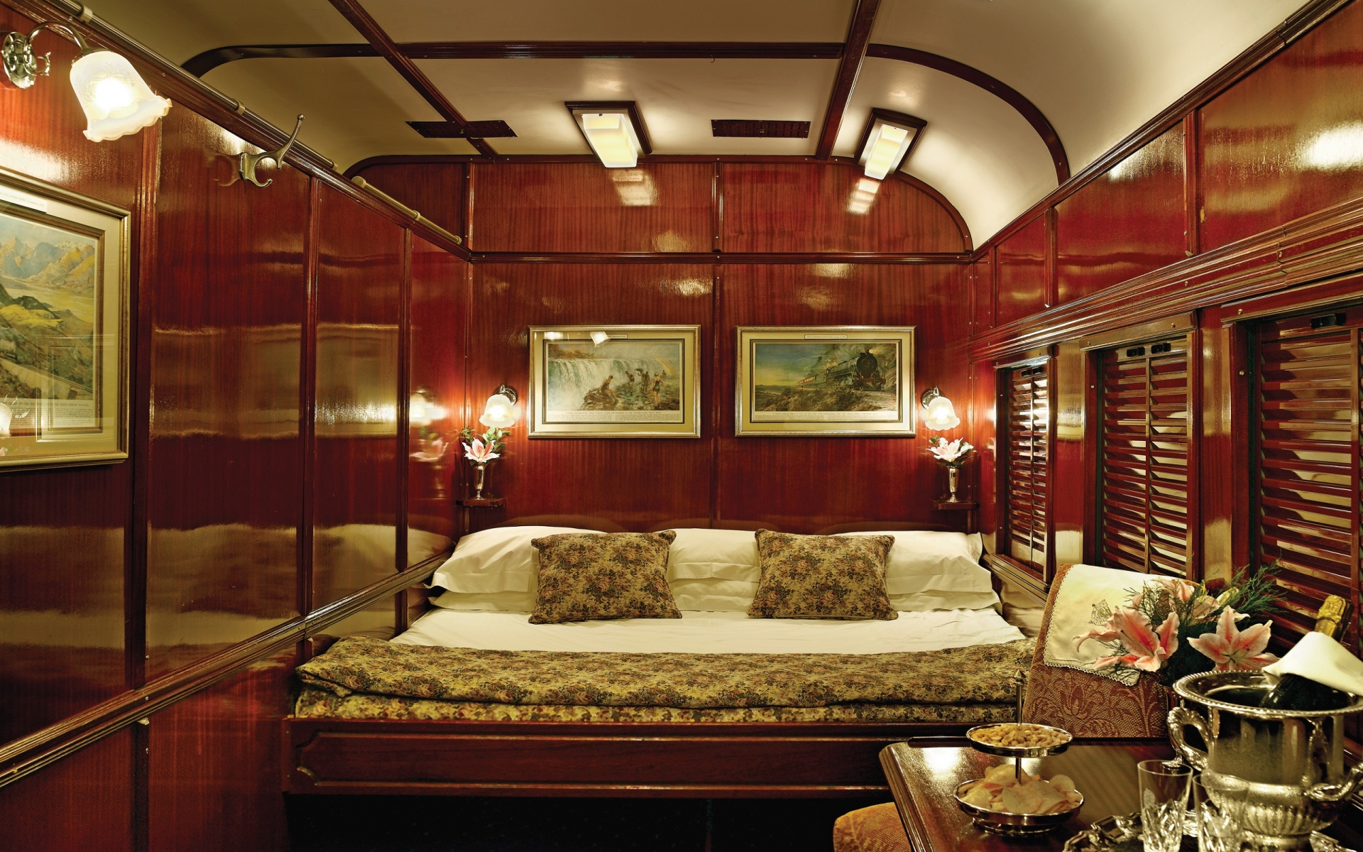 Rovos Rail Trains Offer All The Same Amenities as a 5-Star Hotel