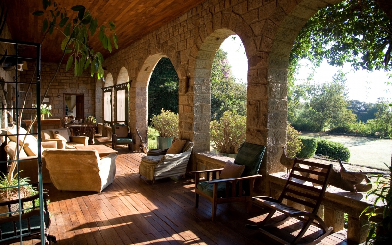 Deloraine House Stands Tall Near the Edge of the Great Rift Valley