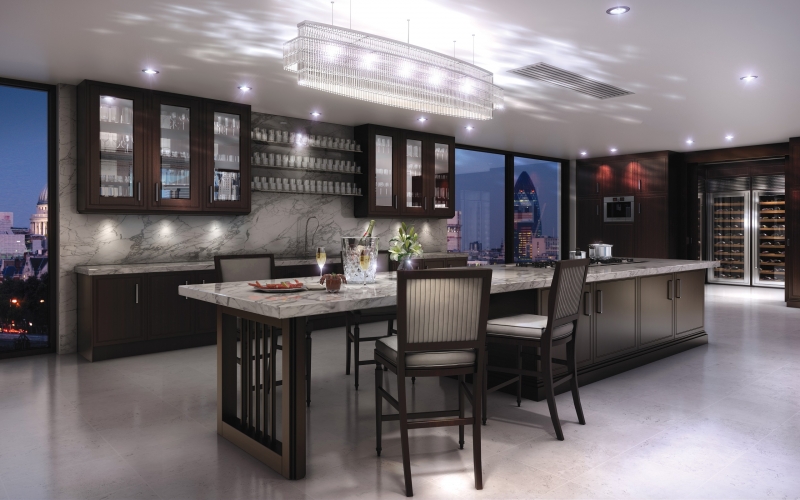 Clive Christian, Metro Deco, Contemporary kitchen