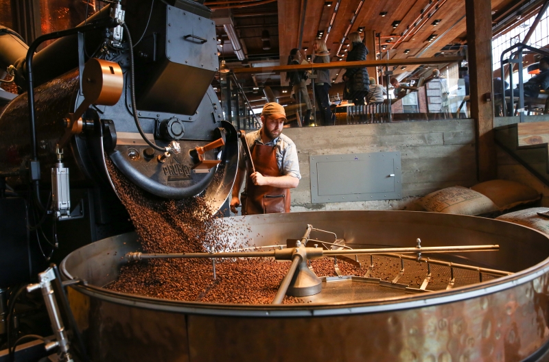 Starbucks Rotating Drum is a Key Element in Creating World Class Coffee