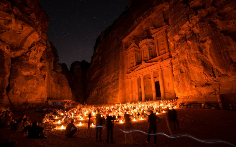 Amman, Jordan and the Ancient Ruins of Petra