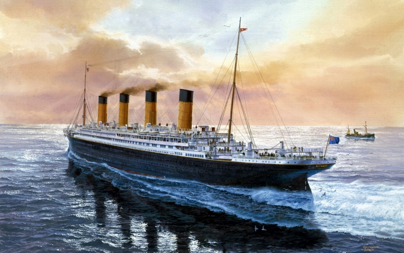 Titanic Survey Expedition ...View the Legend