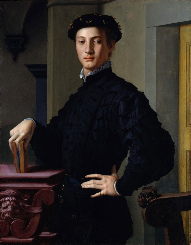 Portrait of a Young Man, c.1545, Oil on Board