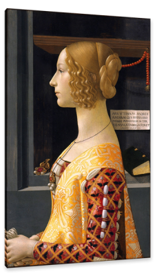 Portrait of Giovanna Tornabuoni, c.1489, Oil on Panel