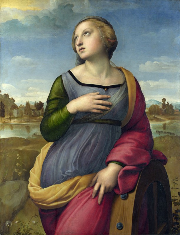 St. Catherine of Alexandria, c.1507, Oil on Poplar