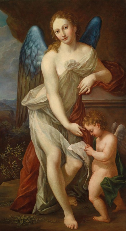 Venus and Cupid, c.1529, Oil on Canvas