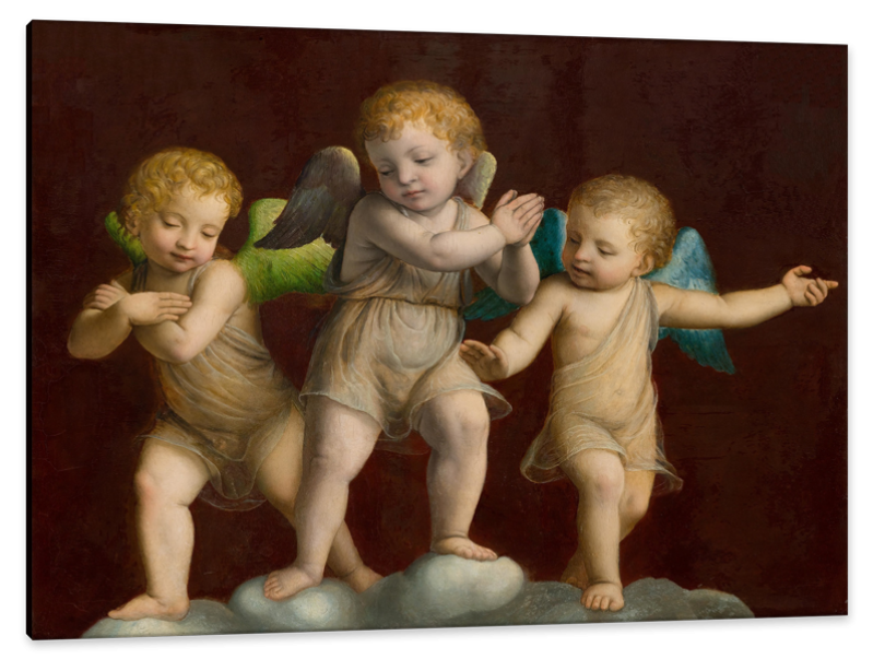 Three Putti, after artist Bernardino Luini