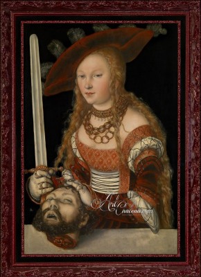 Judith with the Head of Holofernes, after Lucas Cranach