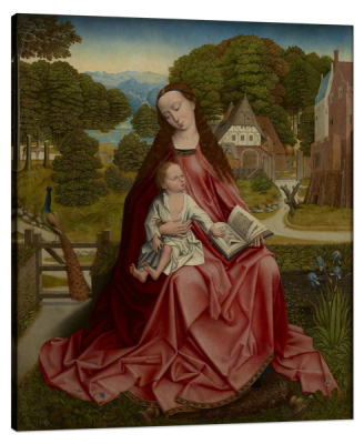 Virgin and Child in a Landscape, c.1492, Oil on Panel