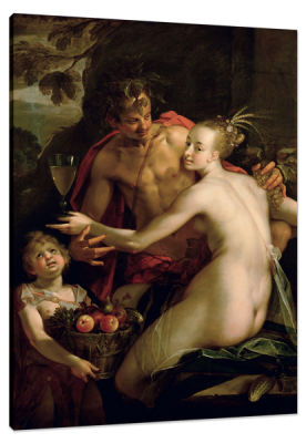 Bacchus, Ceres and Amor, c.1595, Oil on Canvas