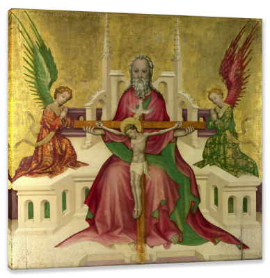 The Trinity, with Christ Crucified, c.1410, Tempera and Gold on Wood Panel