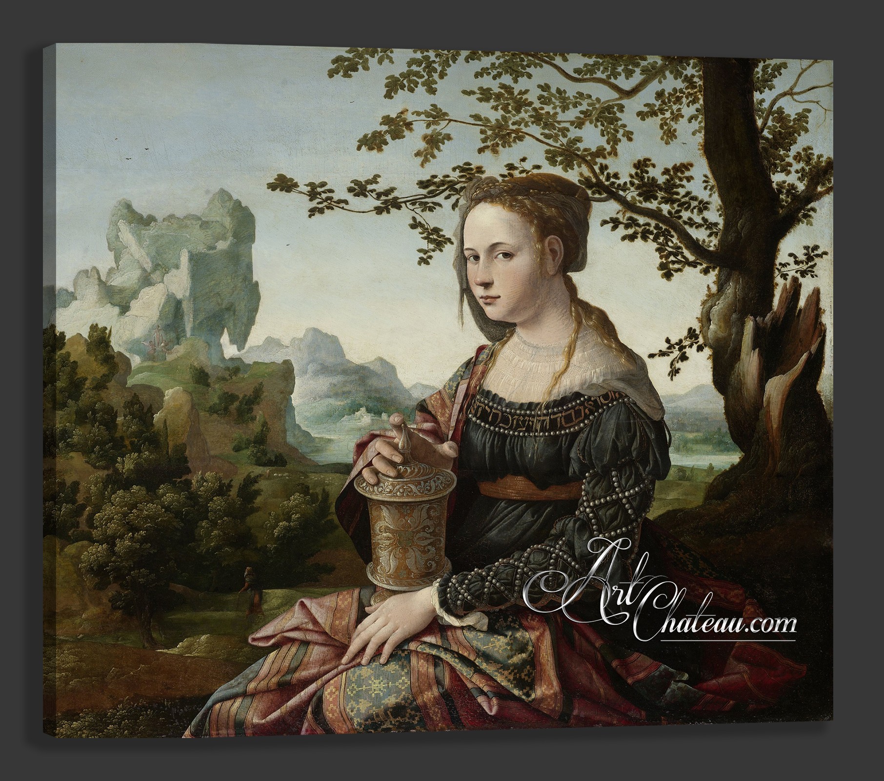 Mary Magdalene, after Painting by Jan van Scorel