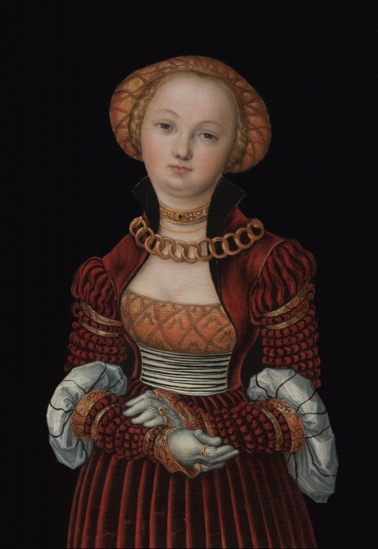 Portrait of a Woman, c.1525, Oil on Beech Wood