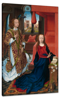 The Annunciation, c.1475, Oil on Panel