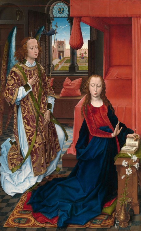 The Annunciation, c.1475, Oil on Panel