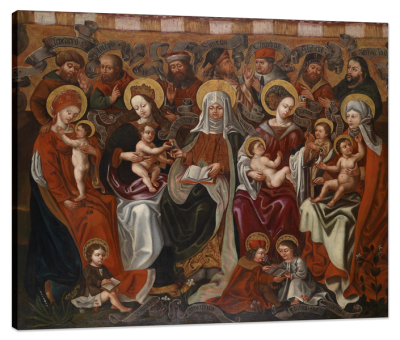 The Holy Kinship, c.1580, Oil on Panel