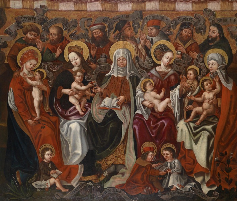 The Holy Kinship, c.1580, Oil on Panel