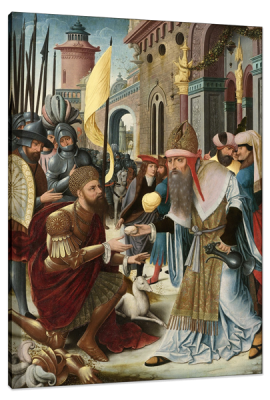 Meeting of Abraham and Melchizedek, c.1520, Oil on Panel