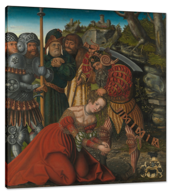 The Martyrdom of Saint Barbara, c.1510, Oil on Linden