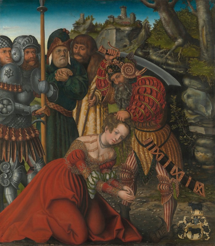 The Martyrdom of Saint Barbara, c.1510, Oil on Linden