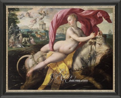 The Rape of Europa, after Painting by Marten de Vos