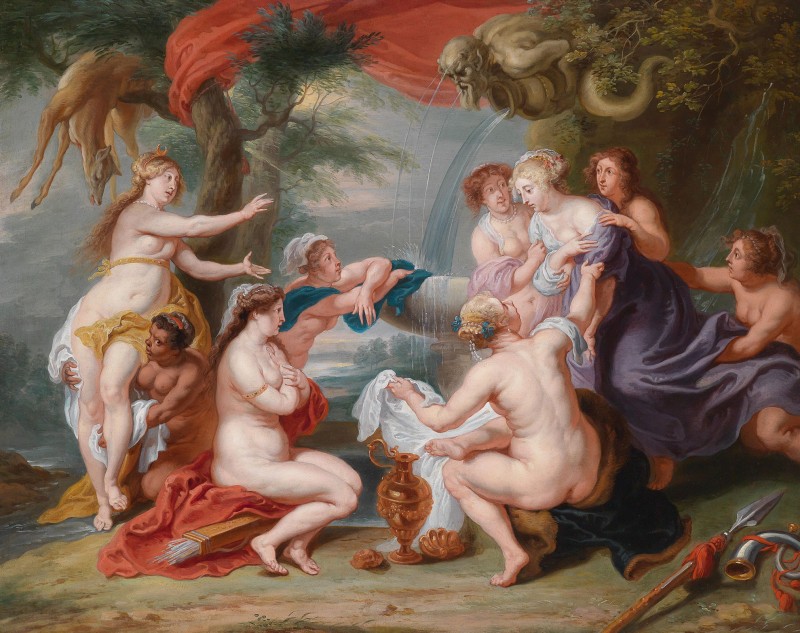 Diana discovering Callisto's Pregnancy, c.1630, Oil on Copper