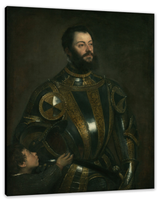 Portrait of Alfonso d'Avalos, Marquis of Vasto, c.1560, Oil on Panel