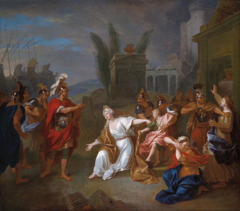 Le Père D'andromaque Odysseus demanded of Andromache the Boy Astyanax, c.1708, Oil on Canvas