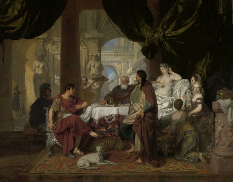 Cleopatra's Banquet, c.1680, Oil on Canvas