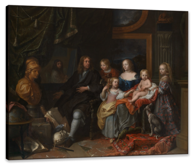 Everhard Jabach and His Family, c.1660, Oil on Canvas