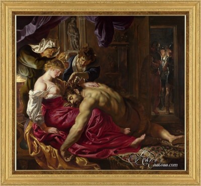 Samson and Delilah, after Peter Paul Rubens