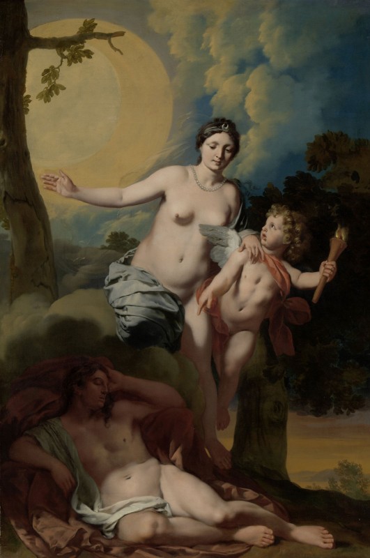 Selene and Endymion, c.1680, Oil on Canvas