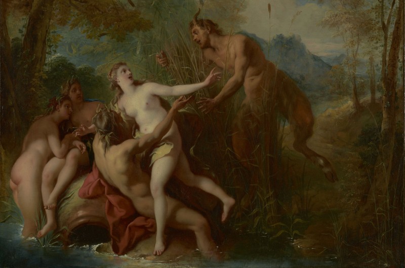 Pan and Syrin, c.1724, Oil on Canvas