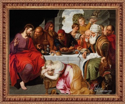 Banquet of the Pharisee, after Artus Wolfaerts