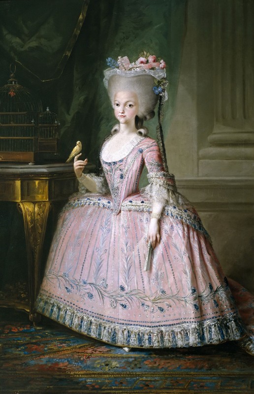 Carlota Joaquina, Infanta of Spain and Queen of Portugal, c.1785, Mixed Media on Canvas