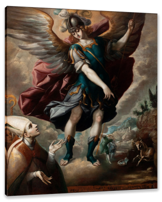 Saint Michael and the Bull, c.1650, Oil on Canvas