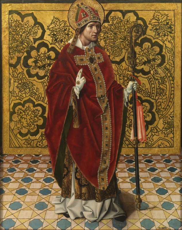 San Gregorio, c.1495, Oil on Oak Panel