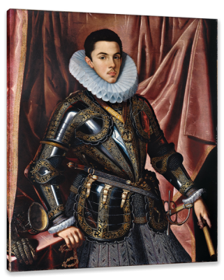 Portrait of Philip Emmanuel of Savoy, c.1604, Oil on Canvas