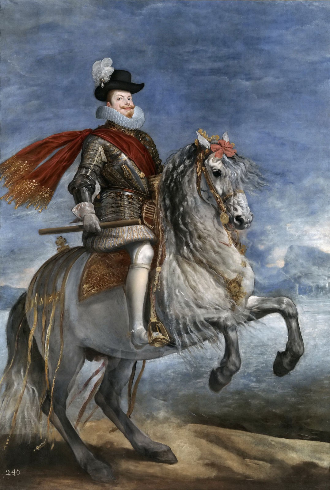 Equestrian Portrait of Philip III, c.1635, Oil on Canvas