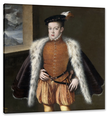 Prince Don Carlos of Austria, c.1558, Oil on Canvas