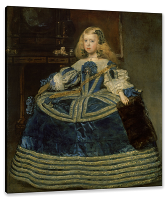 Infanta Margarita Teresa in a Blue Dress, c.1659, Oil on Canvas