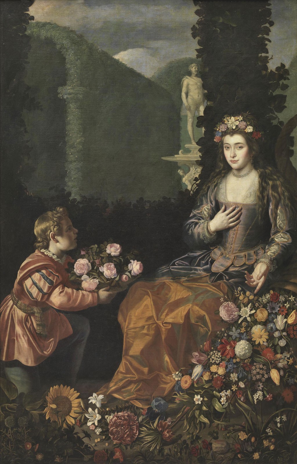 An Offering to Flora, c.1627, Oil on Canvas