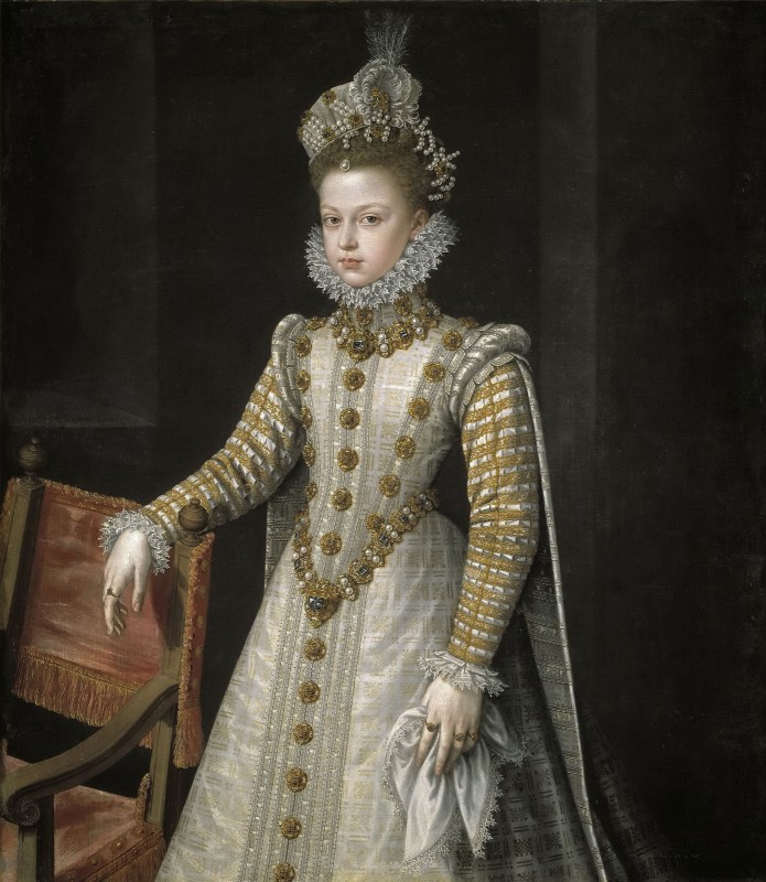 The Infanta Isabel Clara Eugenia, c.1579, Oil on Canvas