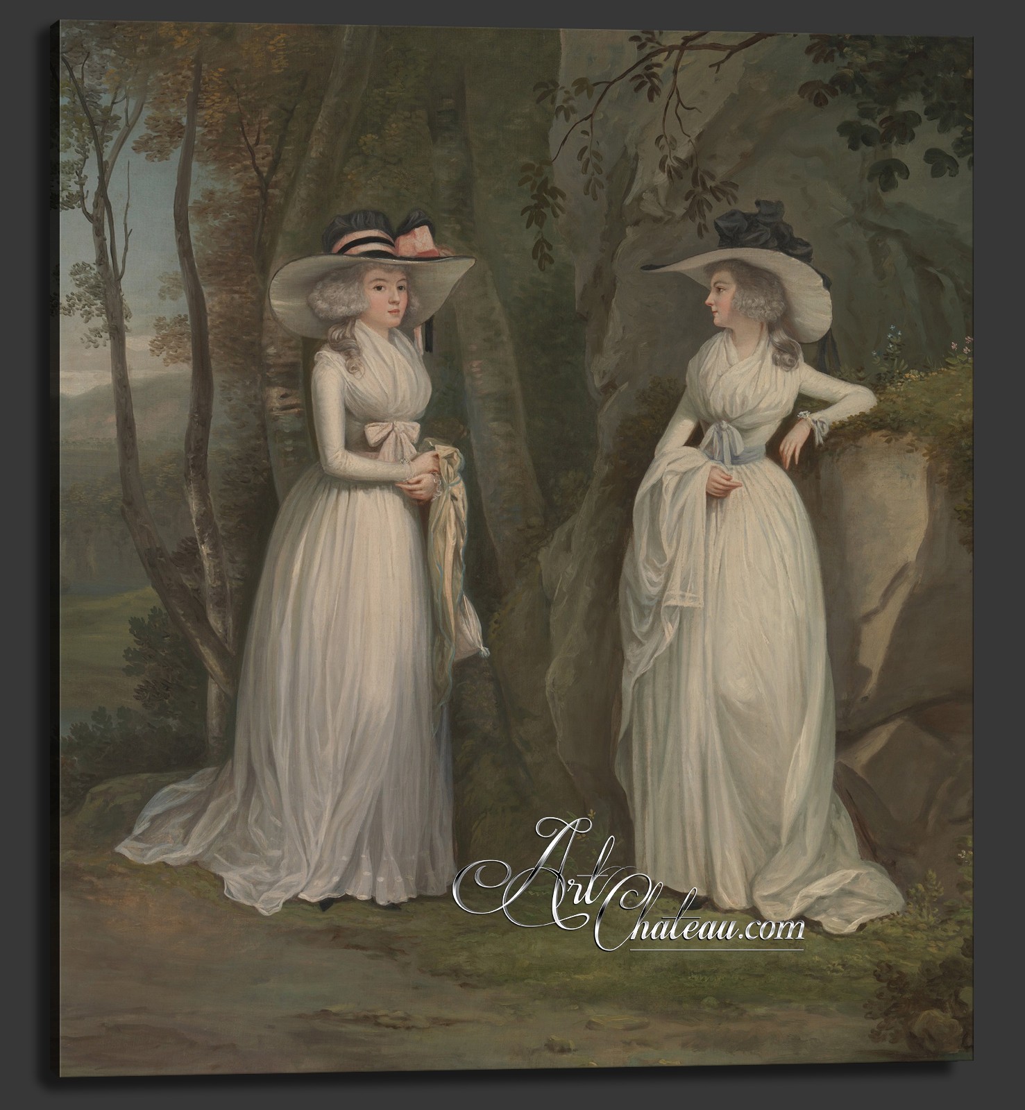 Eleanor and Margaret Ross, after Alexander Nasmyth