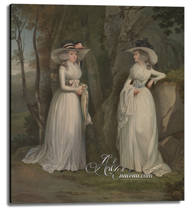 Eleanor and Margaret Ross, after Alexander Nasmyth