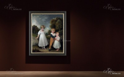 The Sackville Children, after Painting by John Hoppner