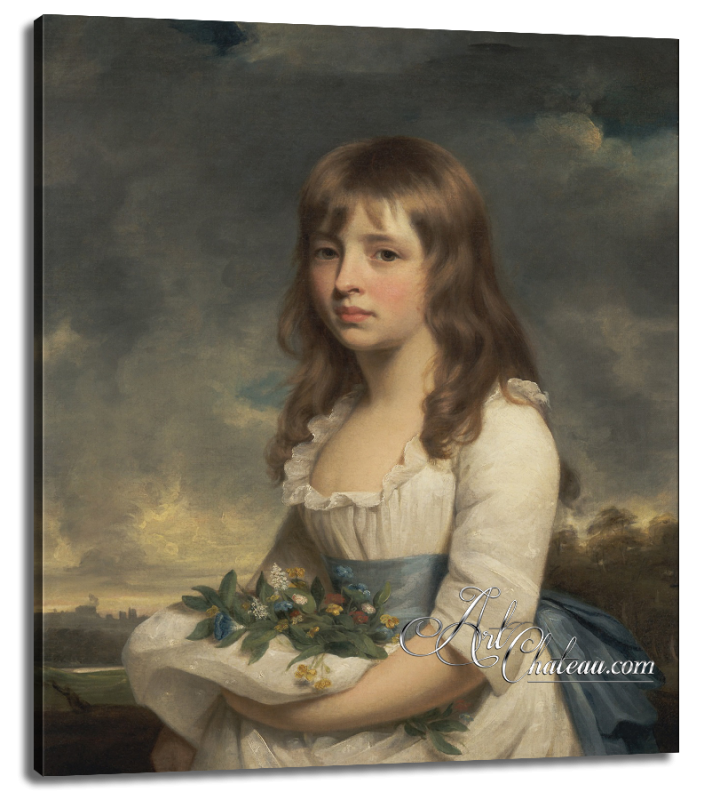 Neoclassical Painting, after William Beechey