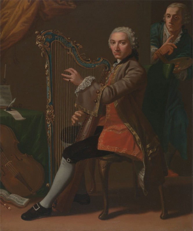Cristiano Lidarti and Giovanni Battista Tempesti, c.1760, Oil on Canvas